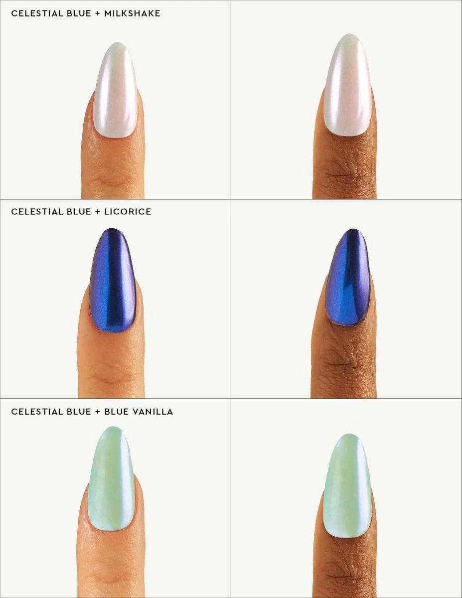 Celestial Blue - Liquid Nail Powder - Image 3