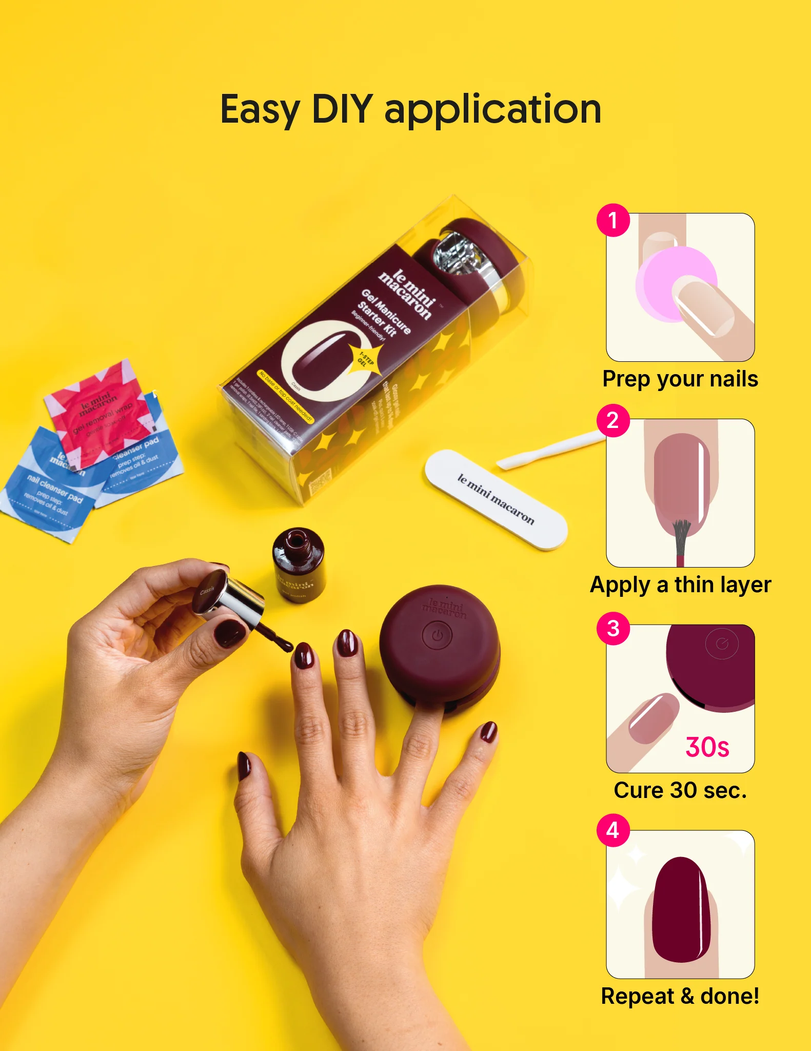 Cassis - Cordless Gel Manicure Kit - Image 3