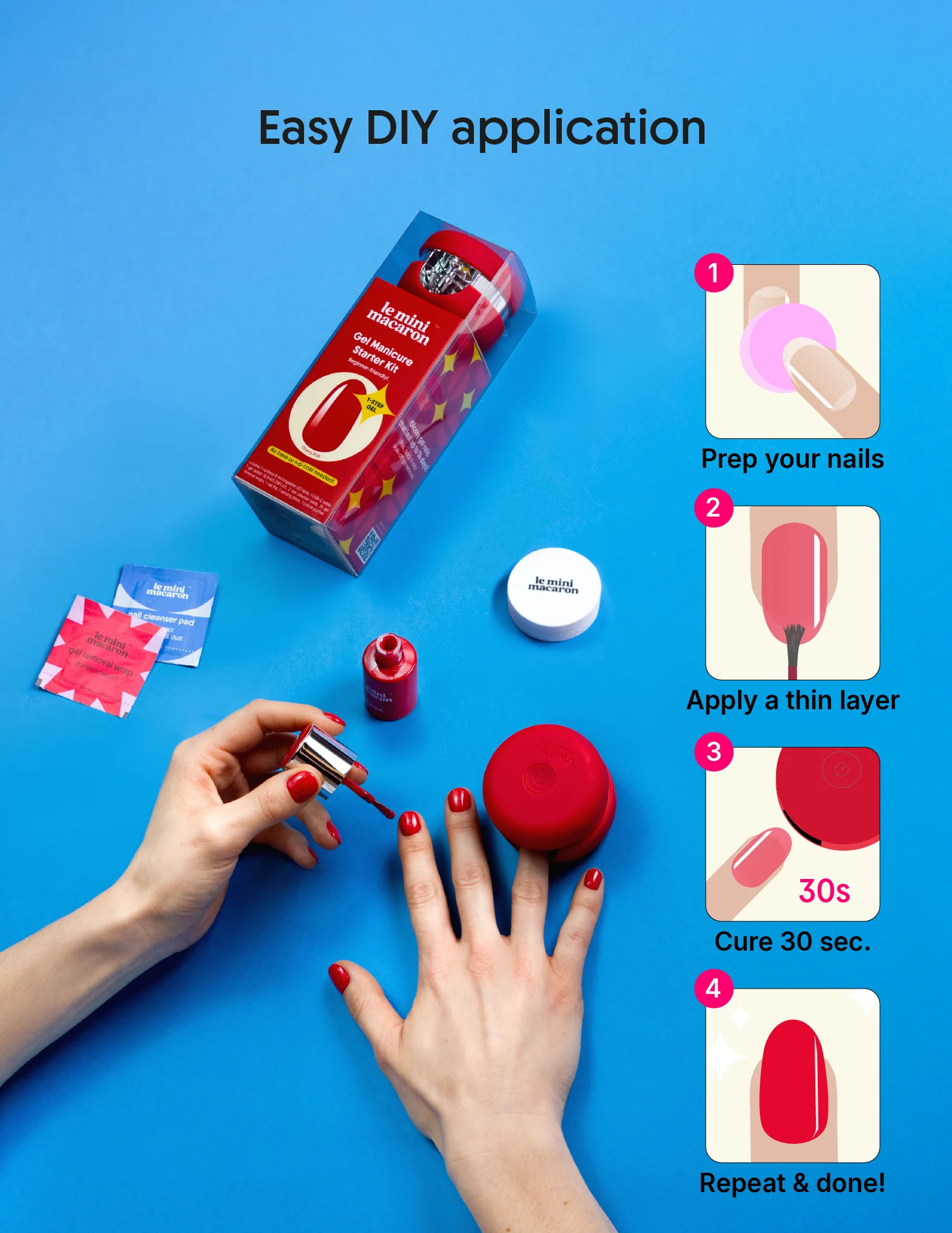 Cloud Puff - Cordless Gel Manicure Kit - Image 3