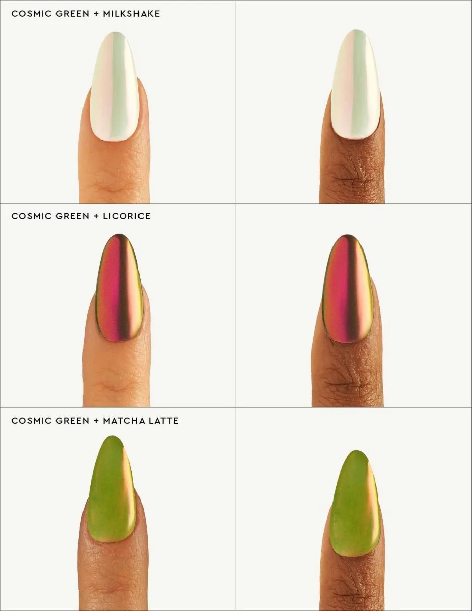 Cosmic Green - Liquid Nail Powder - Image 3