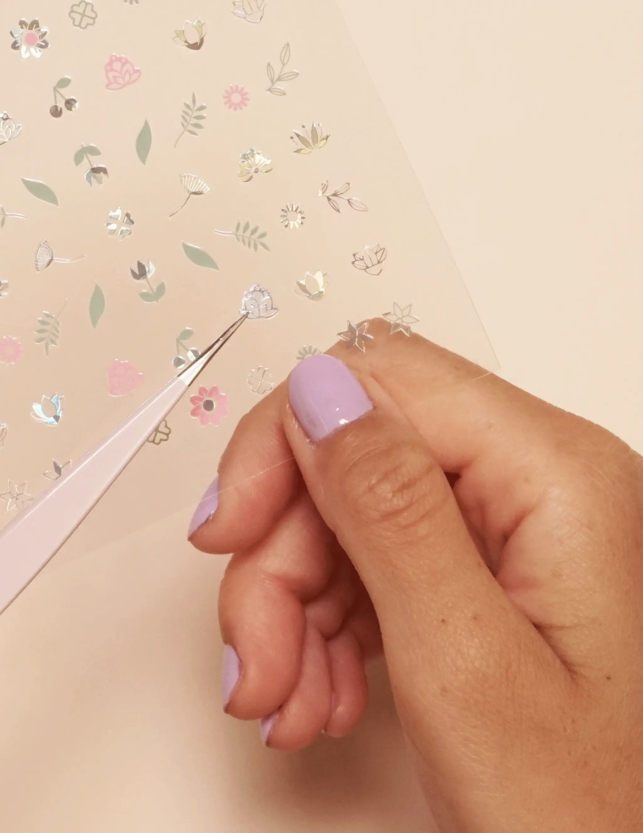 Electric Bouquet - Mini Nail Stickers - Image 3