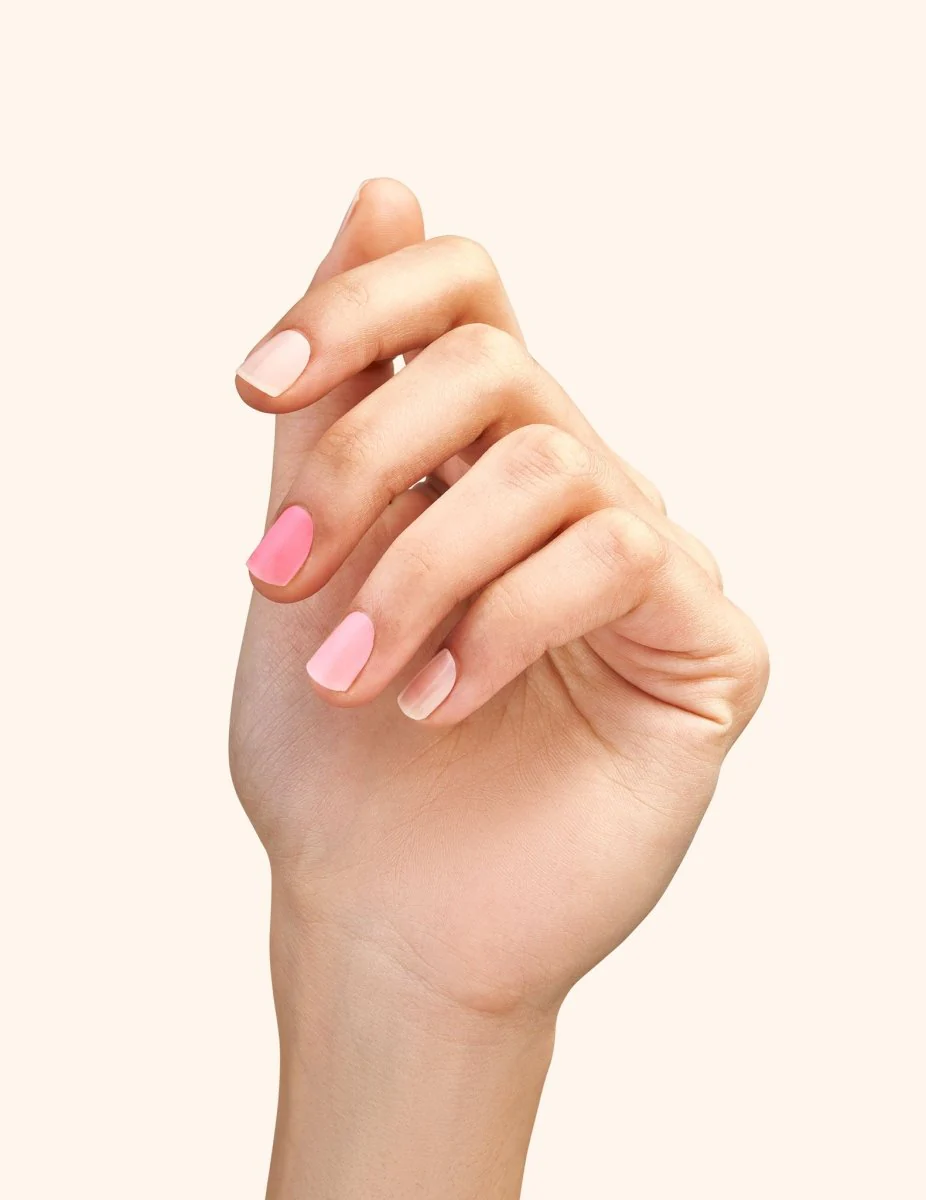 Gel Nail Strips - Candy Pink - Image 2