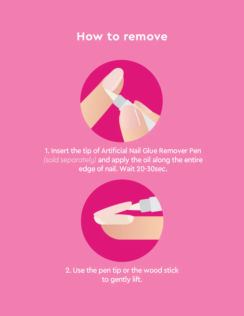 Gel Nail Strips - Candy Pink - Image 5