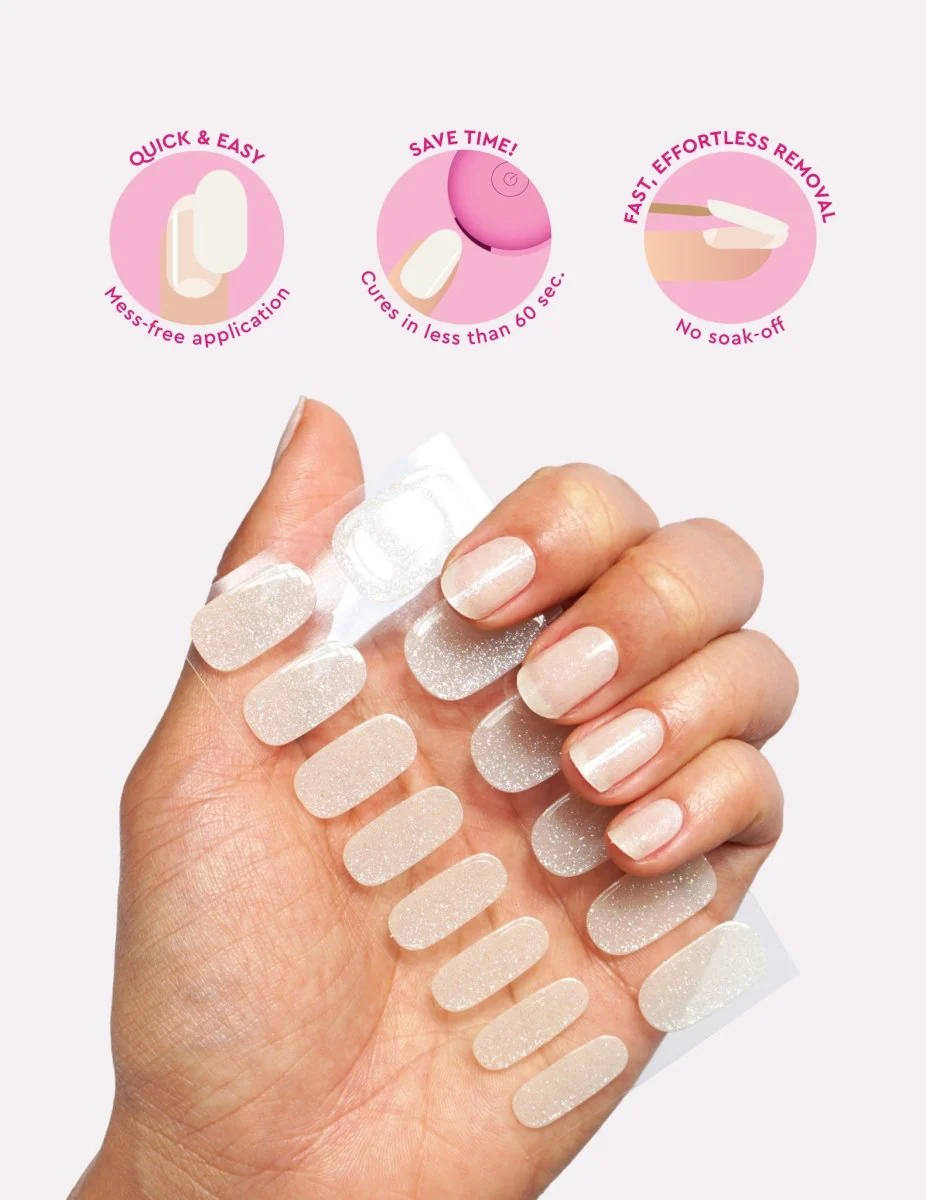 Gel Nail Strips - Frosting - Image 2