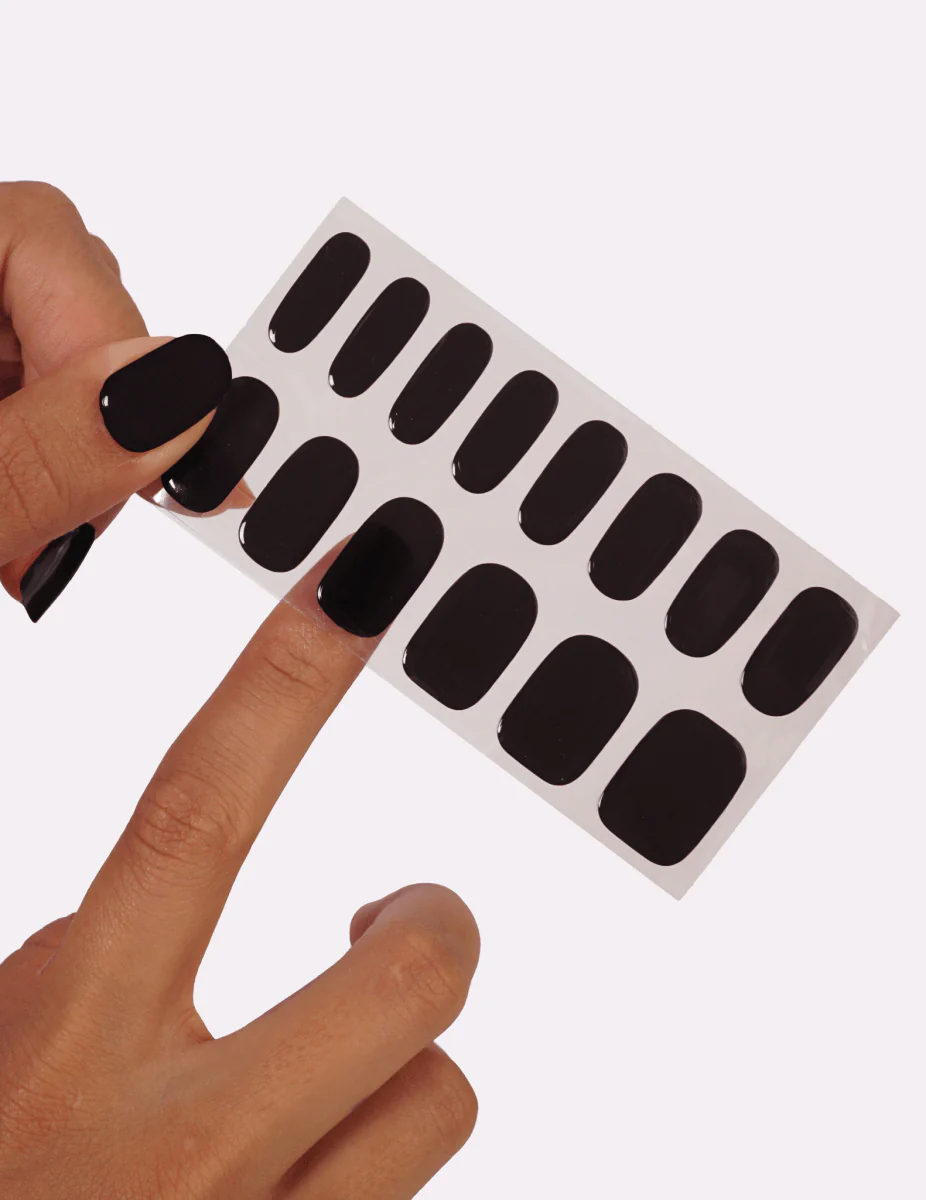Gel Nail Strips - Licorice - Image 3