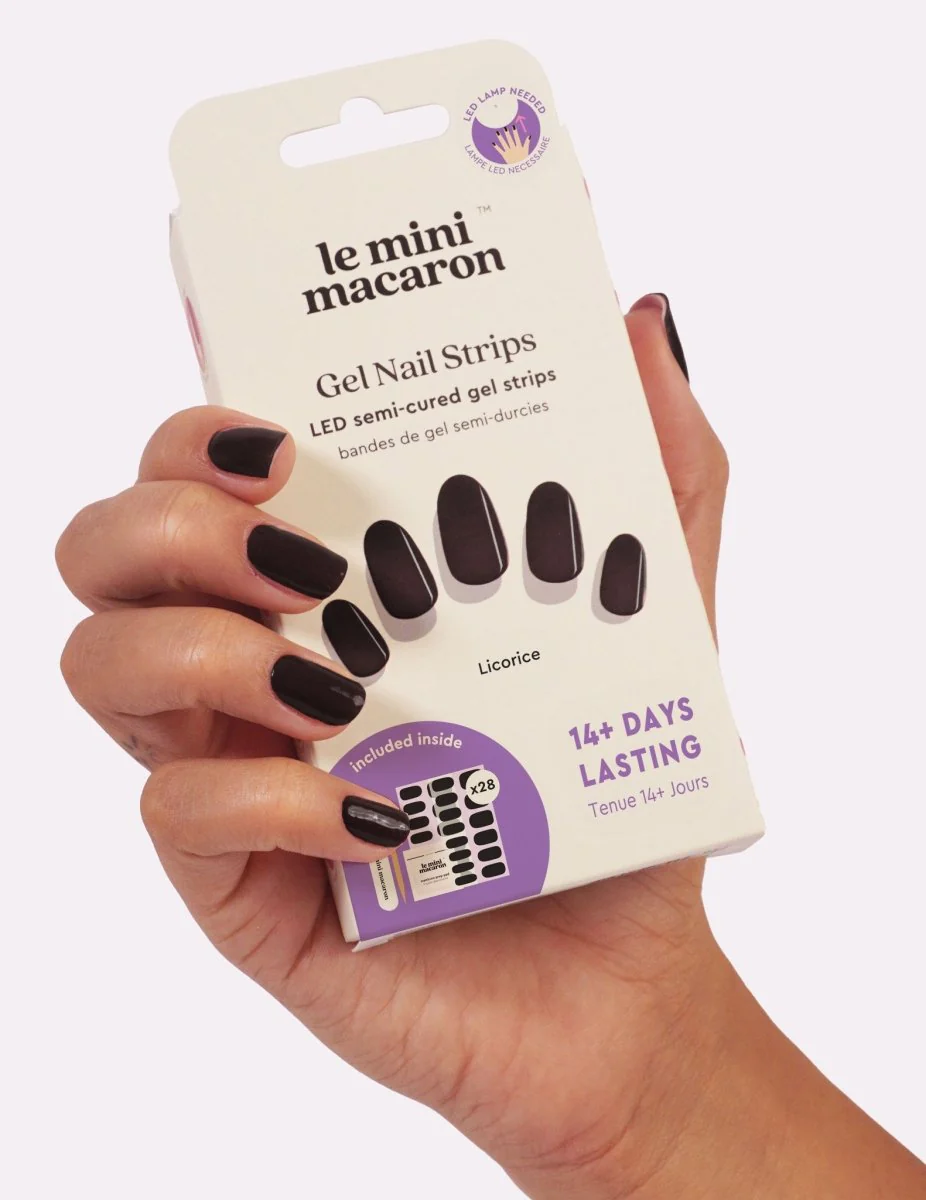 Gel Nail Strips - Licorice - Image 6