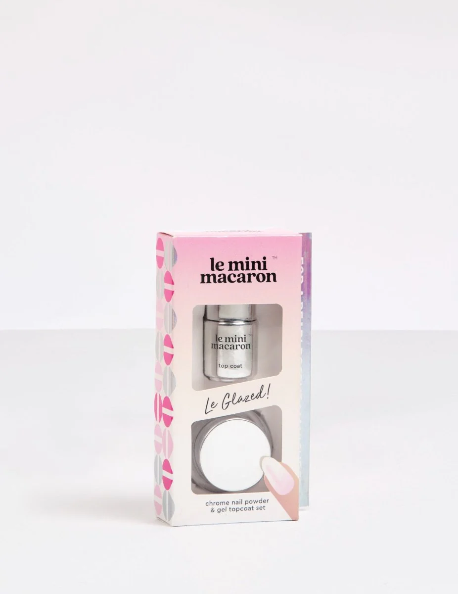 Le Glazed - Nail Powder & Gel Topcoat Set - Image 4