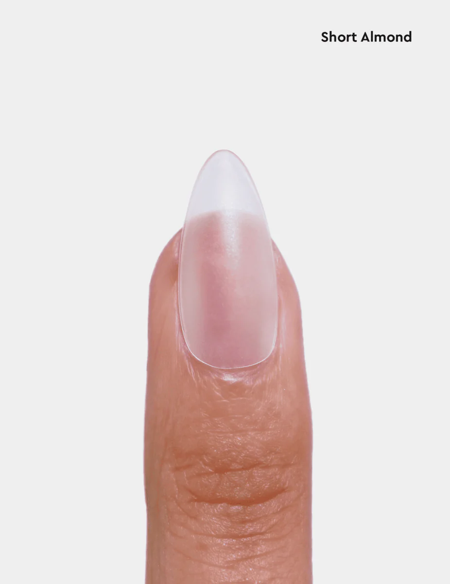 Soft Gel Tips - Matte Almond - Image 2