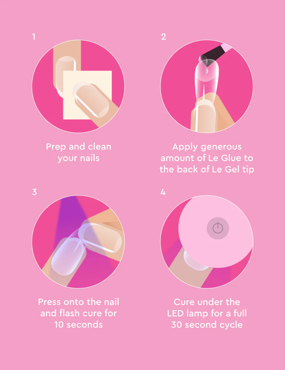 Soft Gel Tips - Medium Square - Image 5
