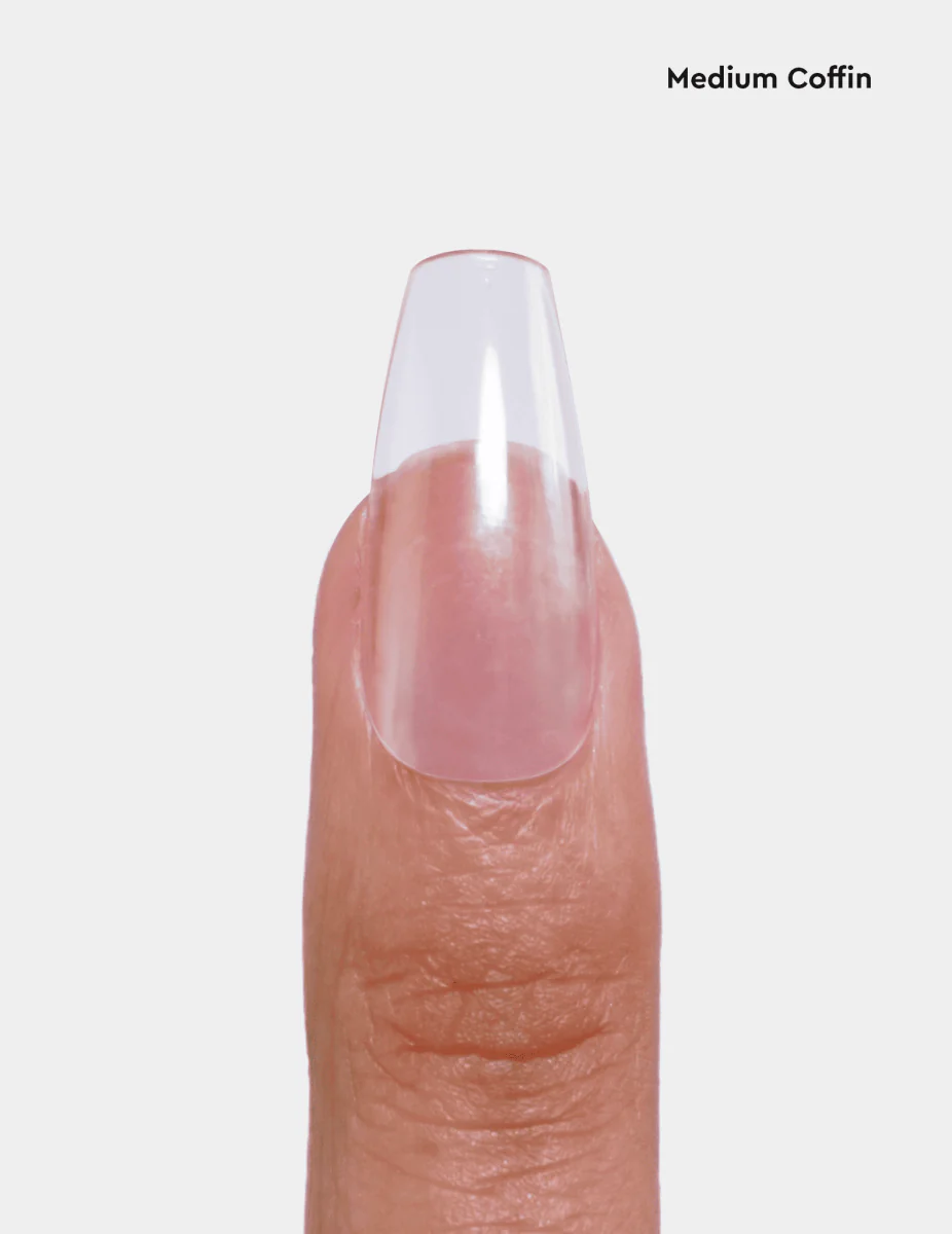 Soft Gel Tips - Medium Coffin - Image 2