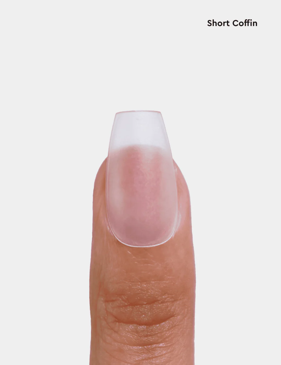 Soft Gel Tips - Short Coffin - Image 2