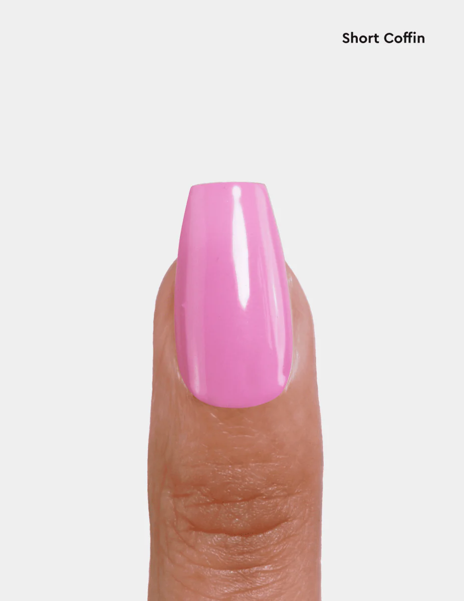 Soft Gel Tips - Short Coffin - Image 4