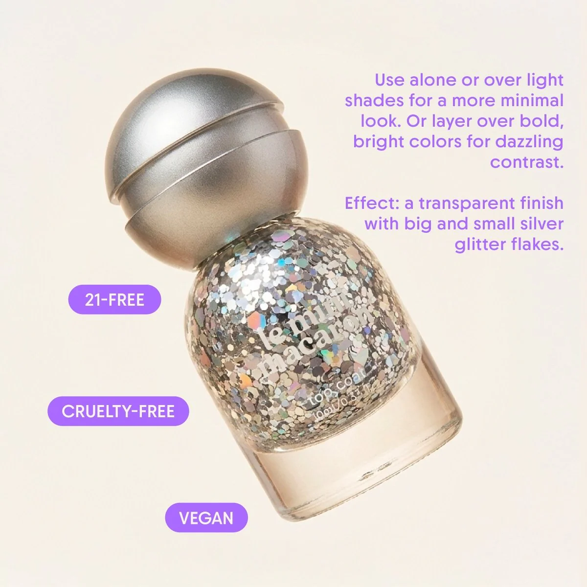 Le Sweet - Holo Glitz Top Coat - Image 4