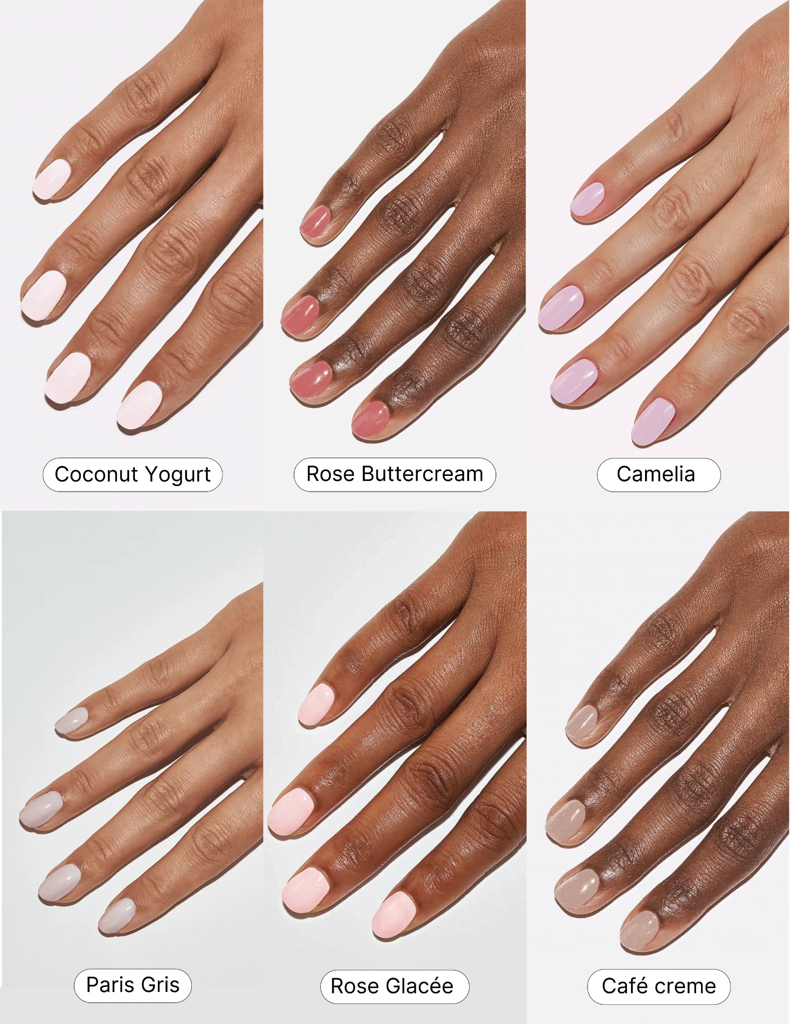 Lights & Medium Nudes â Gel Polish Bundle - Image 3