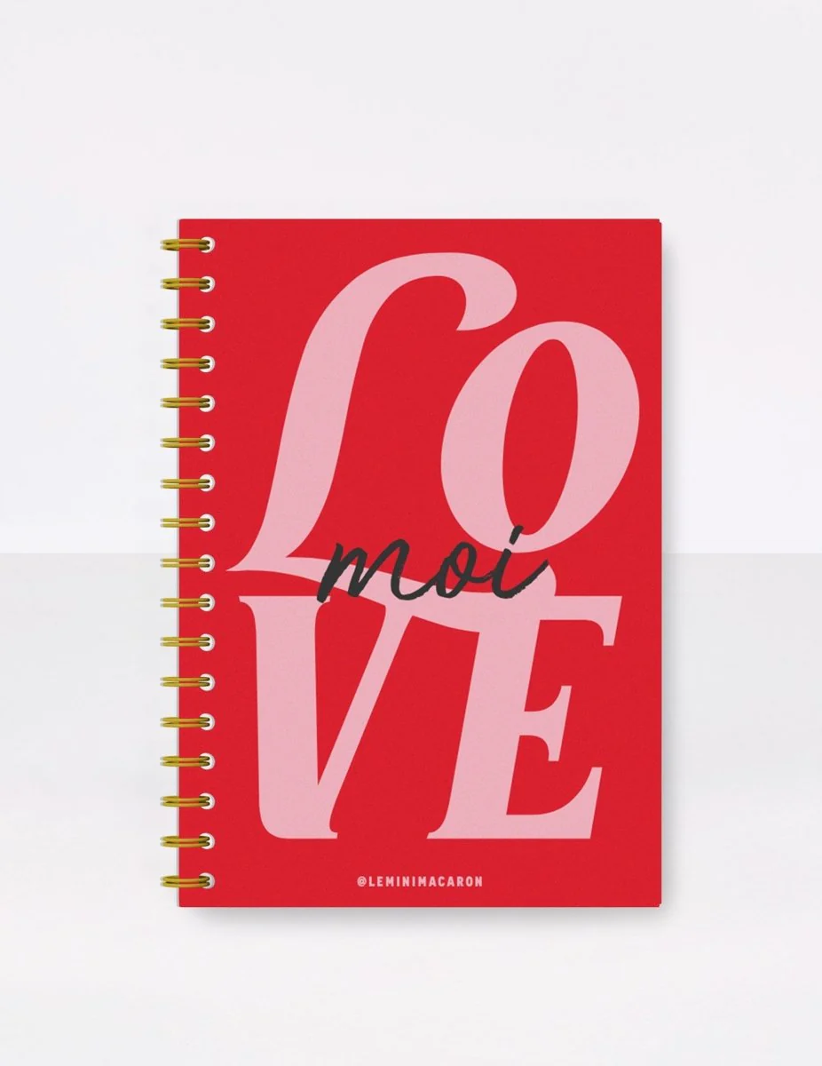 Love Moi - Valentine Notebook