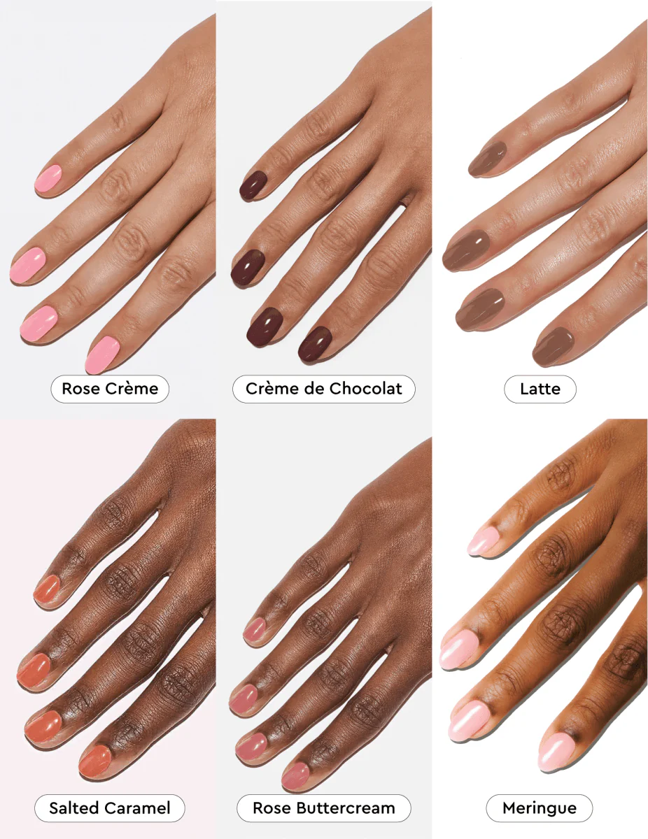 Medium-Dark Nudes and Neutrals - Gel Polish Bundle - Image 3