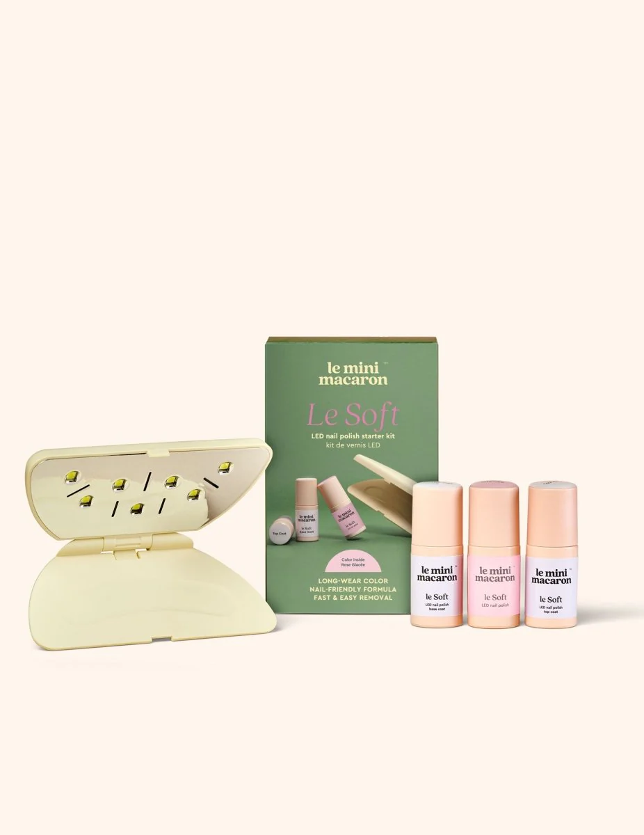 Rose Glacée - LED Polish Starter Kit