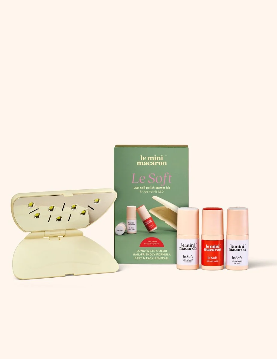 Rouge Coquelicot - LED Polish Starter Kit