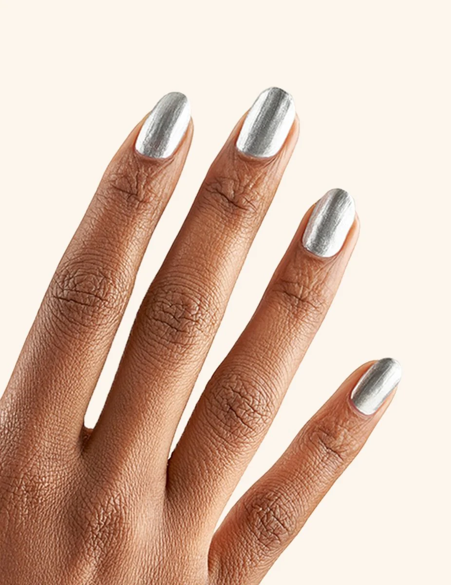 Silver Glow - Quick Dry Nail Polish - Image 4